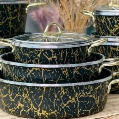 سرویس پخت پز آشپزخانه پانزده پارچه کوشا