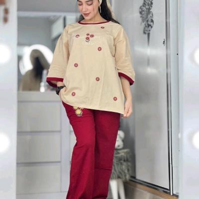 ست لباس راحتی زنانه مدل ترلان-159260