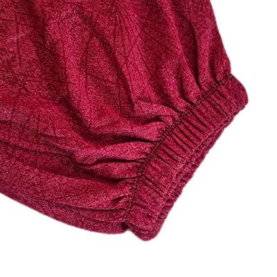 شلوار راحتی جذاب و خوشرنگ طرح دار قرمز