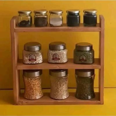 شلف ادویه جات / استند نظم دهنده آشپزخانه ( پس کرایه)