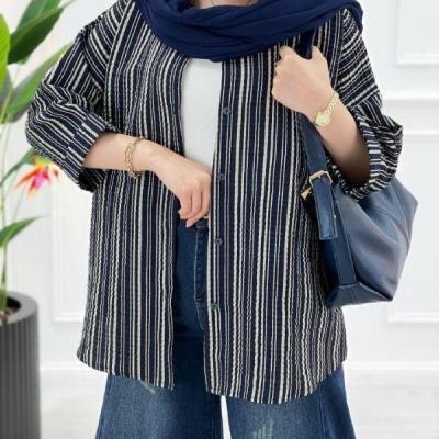 شومیز راه راه لوکا
