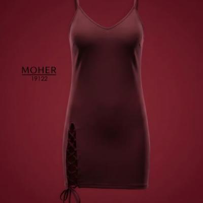 لباس خواب زرشکی سایز بزرگ
