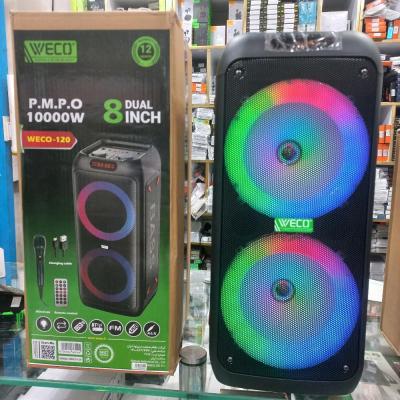 اسپیکر پارتی‌باکس شارژی WECO مدل 120؛ بمب انرژی در مهمانی‌های شما! ?
