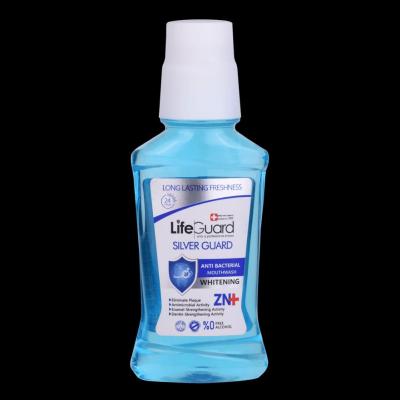 دهانشویه بزرگسال سفیدکننده (Silver Guard) برند لایف گارد با حجم 270 می