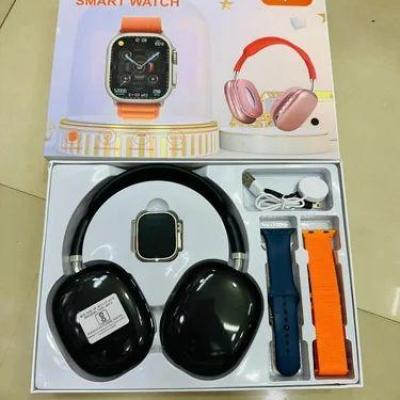 ست کادویی ساعت هوشمند Ultra 3 (فول پک)