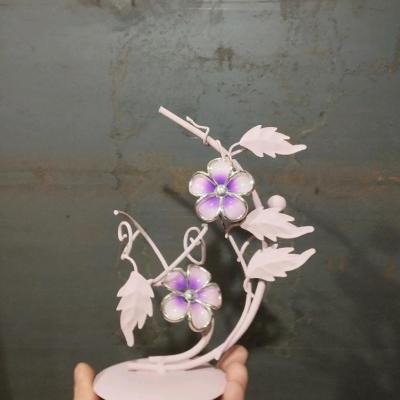 دکوری فلزی فانتزی طرح گل