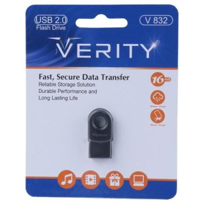 فلش مموری USB2.0 وریتی مدل V832 ظرفیت 16 گیگابایت