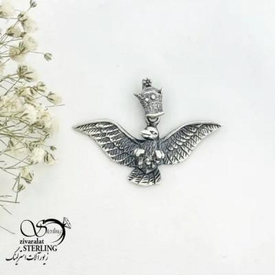 پلاک عقاب نقره ایتالیا کد 20605