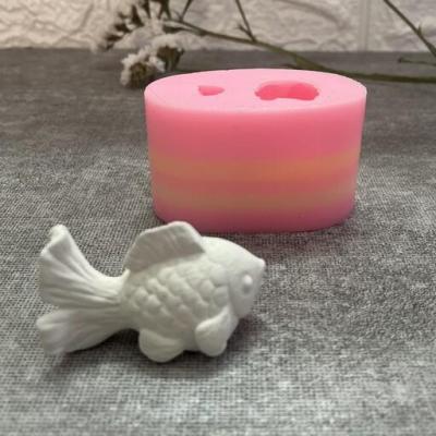 قالب سیلیکونی شمع مدل ماهی قرمز