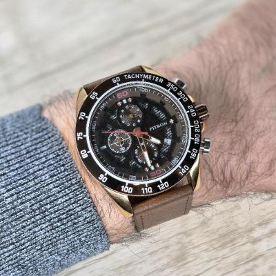 ساعت مچی مردانه فیترون اورجینال سه موتوره همراه با گارانتی