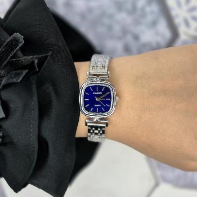 ساعت مچی زنانه کاسیو صفحه ابی کد 2