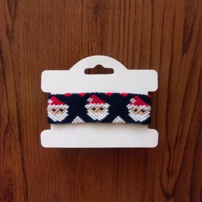 دستبند و پابند بافتنی طرح بابانوئل