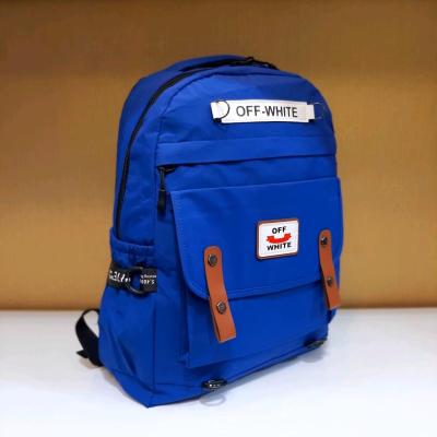 کوله پشتی off White آبی