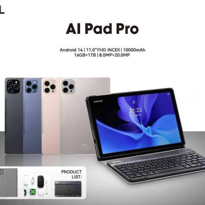 تبلت اندرویدی لپتاپ شو برند BML AI PAD PRO دو سیمکارت ریجستر 11 اینچ