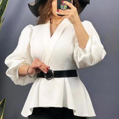 شومیز کتی کمربندی