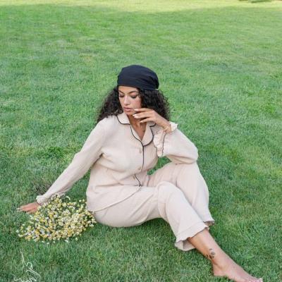 ست پیراهن و شلوار زنانه مدل 23153 شیک