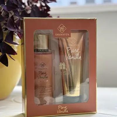 پک بادی اسپلش و لوسیون یامانفن مدل Pure Vanilla