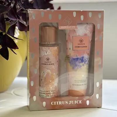 پک بادی اسپلش و لوسیون یامانفن مدل Citrus Juice