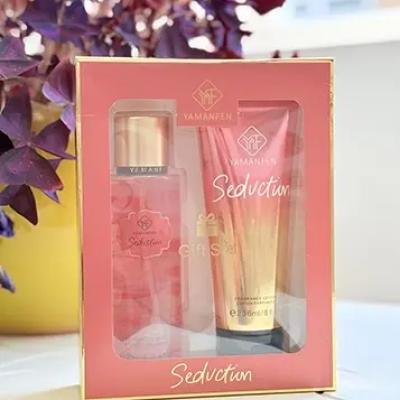 پک بادی اسپلش و لوسیون یامانفن مدل Seduction