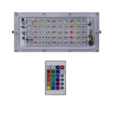 پروژکتور 50 وات مدل RGB ریموت دار