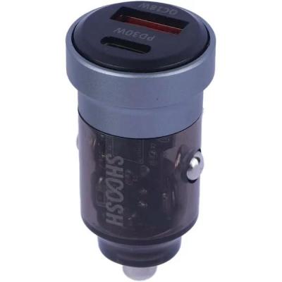 شارژر فندکی 48 وات دو پورت شوش مدل Sh805
