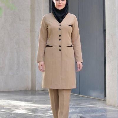 ست مانتو شلوار اداری مازراتی مدل تینا