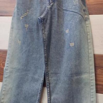 شلوار لی واید کمر کش