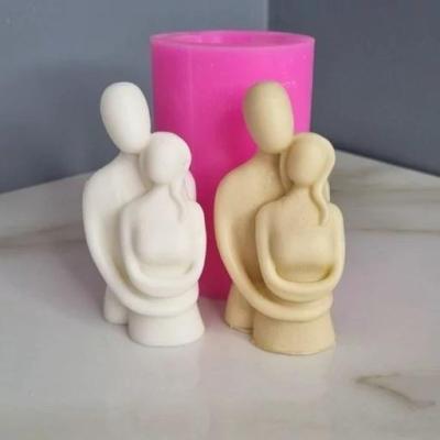 قالب شمع سیلیکونی طرح زوج