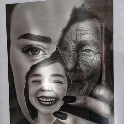 طراحی سیاه قلم