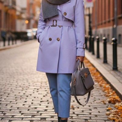 بارانی آستردار کتان ممبران ضد آب