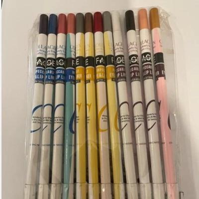 مداد چشم و لب فیس چارم بسته 12 عددی