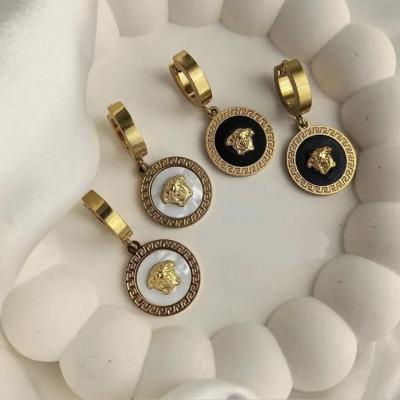 گوشواره ورساچ کپی طلا استیل