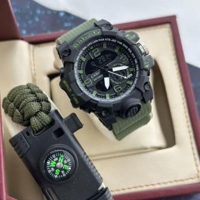 ساعت مچی مردانه کاسیو جی شاک سبز Casio G-shock