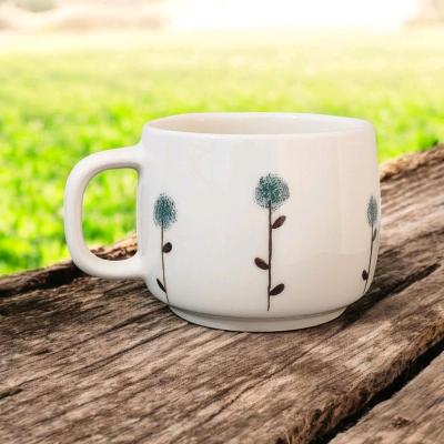 ماگ سرامیکی طرح گلبرگ های چکاد