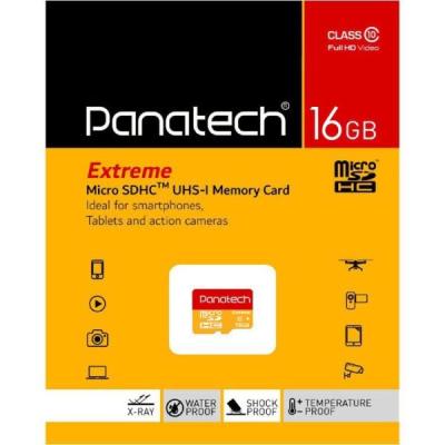 کارت حافظه microSDHC پاناتک مدل Extreme ظرفیت 16 گیگ