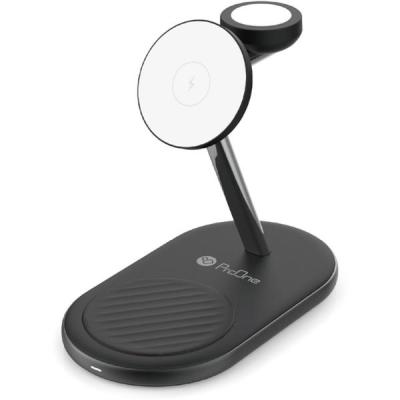 شارژر بی سیم 3 در 1 پرووان مدل PWL810 ( پک ناسالم )