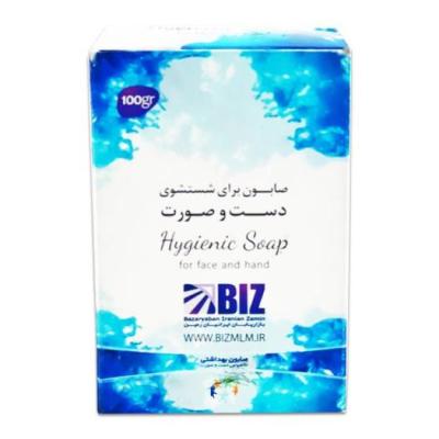 صابون شستشوی دست و صورت 100 گرمی ( طرح انبار تکانی)