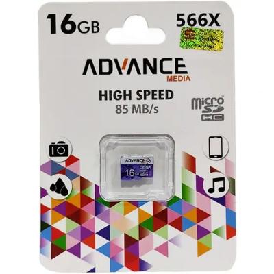 کارت حافظه microSDHC ادونس مدل 566x ظرفیت 16 گیگ