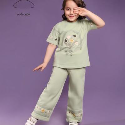تیشرت و شلوار راحتی دخترانه از 45 تا 60