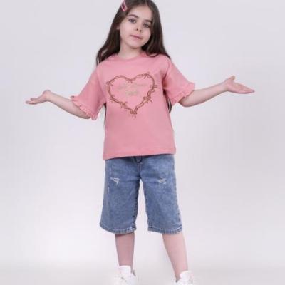 تیشرت دخترانه، سایز بندی 40 تا 55