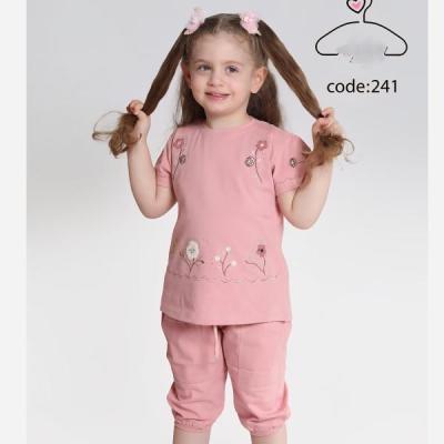 تیشرت و شلوارک دخترانه، سایز 40 تا 55