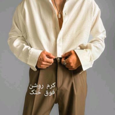 پیراهن باکسی لینن مردانه ترک آزاد