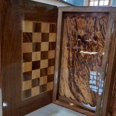 شطرنج چوب ریشه گردو (قزوین)