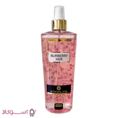 بادی اسپلش وودلایک مدل BURBERRY HER (باربری هر) حجم 250 میل