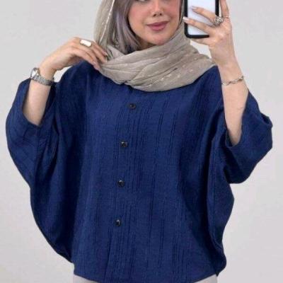 پانچ زنانه شومیز کیمونو پانچو
