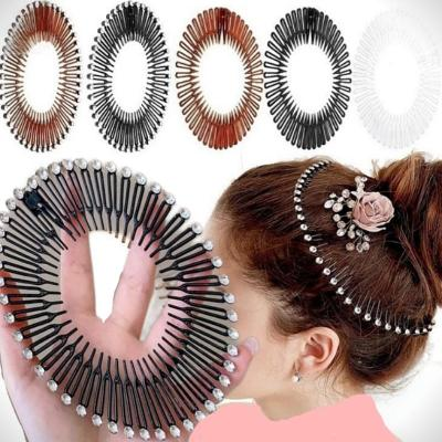 تل ماهواره ای نگین دار نشکن پک 2 عددی