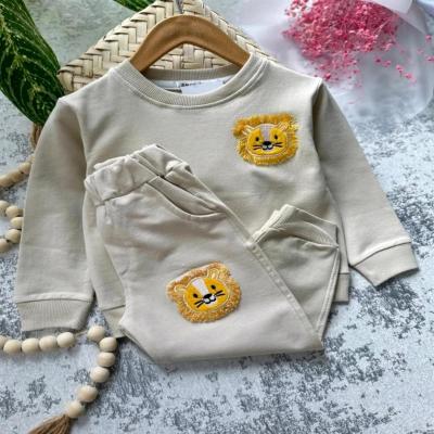 بلوز شلوار شیر کوچولو پسرانه کد :5519