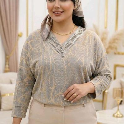 شومیز نگین دار کیمانو