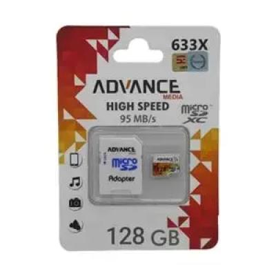 کارت حافظه microSDXC ادونس ظرفیت 128 گیگ