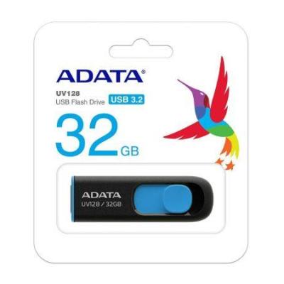 فلش مموری USB3.2 ای دیتا مدل UV128 ظرفیت 32 گیگابایت